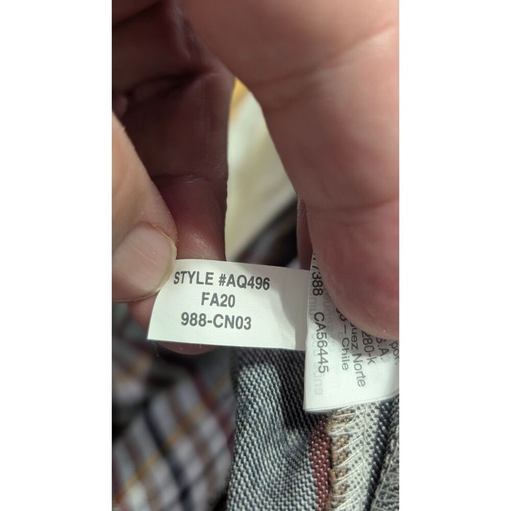 J.Crew Peyton Plaid High Rise Wide Leg Crop Pants 12 Academia Preppy Old Money - Picture 11 of 11